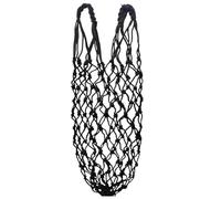 Slow Feed Hay Net - Green, Horse Feed Bag With Fixed Ring, Small Hole Forage Feeder, Durable Polyester Webbing, Adjustable Drawstring Closure, Grazing | Goats, , Pastures, Poultries