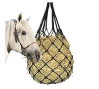Slow Feed Hay Nets for Horses | Goat Hay Feeder Bag,Treat Basket with Fixed Ring for Goats Sheep Pastures Poultries Yards Herders Stalls Grassland