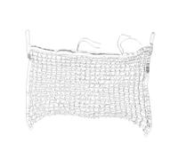 Slow Feed Horse Hay Net Bag Large Capacity Bag Equestrian Supplies 90x80cm, White