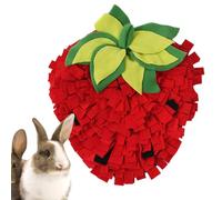 Slow Feed Mat for Cats - Interactive Slow Feed Mat for Pets Toy Enrichment for Dogs | Feeding Mat for Pets, Slow Feeding Mat with Strawberry Shape for Cats
