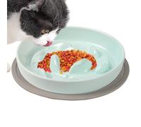Slow Feeder Bowl, Cat Feeding Dish, Slow Feed Cat Bowl, Slow Feed Pet BowlMaze Cat Lick Treat Bowl | Cat Slow Food Feeding Pet Bowl Slow Feeding Cat Food Bowl For Cats And Small Dogs