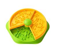 Slow Feeder Bowl, Dog Feeding Dish, Rotating Maze Design, Spill Proof Pet Bowl, for Cats Puppy Small Medium Large Breed Hound Bulldog Eating Drinking Feeding Training Portion Control