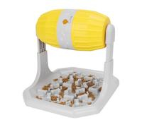 Slow Feeder Bowl for Dogs - Puzzle Feeding Bowl Interactive Eating Game Harness | Puppy Kitten Indoor Living Room Home Outdoor Travel Mindful Eating Anti Fast Feeding Training