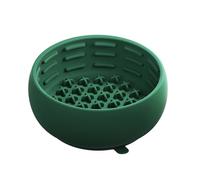 Slow Feeder Bowl - Silicone Anti-Choke Pet Dish with Non-Slip Base, Small and Medium Slow Eating Bowl, Ideal for Indoor and Outdoor Feeding, Training, Healthy Eating for Dogs, Cats