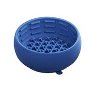 Slow Feeder Bowl - Silicone Non Slip Dog Dish, Anti Choking Slow Eating Bowl, Convenient Easy Use Design, Excellent Pet Feeding Accessory, Small Medium Dogs Cats Indoor Outdoor Healthy Eating