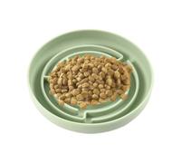 Slow Feeder Bowl, Slow Dog Feeder,Silicone Maze Dog Bowl Slow Feeder - Anti-ascent Interactive Toys with Suction Cup Reduces Boredom for Small Pets
