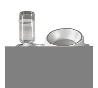 Slow Feeder Cat Bowl 2-in-1 Automatic Drinking Pet Slow Feeder