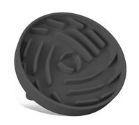 Slow Feeder Cat Bowl, 3D Maze Maker for Kids and Adults, Small (Black, M)
