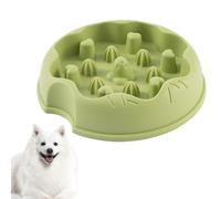 Slow Feeder Cat Bowl, Anti-Choking Bowl for Cats and Dogs, Non-Slip Food Bowl with Healthy Eating Design, Food Bowls for Dogs and Cats for Dry and Wet Food