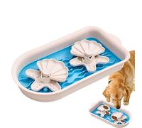 Slow Feeder Cat Bowl, Slow Feeder Dog Bowl - Slow Eating Dog Bowl | Anti-Chocking Slow Feeding Maze Dog Food Bowl for Cats, Treats, Dogs, Yoghurt