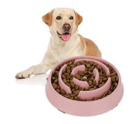 Slow feeder dog bowl 400 ml Spiral Design Slow Feeding Pet Bowl Dog Food Station