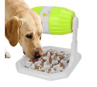 Slow Feeder Dog Bowl - 9.84 Inch Interactive Puzzle Feeding Toy for Pets, Eating Habits with Ergonomic Design, Slower Meal Bowl for Puppies, Kittens, Dogs