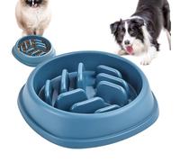 Slow Feeder Dog Bowl, Anti-Choke Puzzle Maze Dog Food Bowl with Non-Slip Base, Interactive Slow Eating Pet Feeding Dish for Healthy Digestion & Bloat Prevention All Breeds Dogs Cats Home Picnic Travel