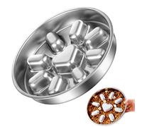 Slow Feeder Dog Bowl Anti-Choking Puzzle Feeder | Stainless Steel Puzzle Bowl for Dogs with Non-Slip Base for Medium Breed Fast Eater Eating Treat Water Food
