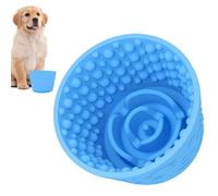 Slow Feeder Dog Bowl - Anti Gulping Interactive Feeder with Non-Slip Base, Small Medium Large Breed Puppy Cat Bowls | Maze Design for Healthy Eating, Bloat Stop, Fast Eater Solutions for Pets and Dogs