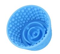 Slow Feeder Dog Bowl | Anti-Slip Dog Feeder Bowl | Interactive Dog Bowl | Slow Feed Bowl For Dogs | Anti-Gulping Dog Bowl Easy To Clean & Durable Silicone For Various Food Textures