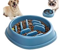 Slow Feeder Dog Bowl, Dog Slow Feeder Bowl, Dog Slow Feeder Bowl Pet Slow Feeding Maze Bowl | Anti-Suffocation Dog Food Bowl, Interactive Slow Feeding Maze Dog Tableware for Family Lunch, Picnic