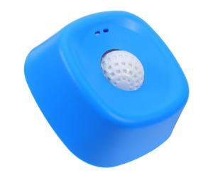 Slow Feeder Dog Bowl for Liquid Treats, Ball Shaped Plastic | Anti Spill Transport Design, Curved Base and Wide Rim, for Small Dogs, Puppies, Cats at Home or Travel