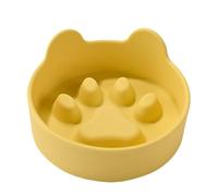 Slow Feeder Dog Bowl for Slowing Down Food Intake - Non-Slip Bowl to Avoid Swallowing and Paw Protection, Non-Slip Silicone Feeding Bowl for Small and Large Dogs, Cats and