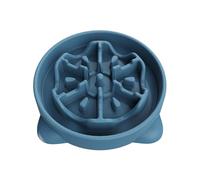 Slow Feeder Dog Bowl Large, 27cm Dog Food Bowl Dog Anti-Choking Bloat Stop Puzzle Healthy Eating Bowl(Large, Blue)