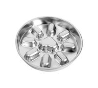Slow Feeder Dog Bowl - Slow Eating Dog Bowl | Slow Feed Puzzle Bowls | Stainless Steel Non Slip Anti Choking Maze Dishes, Pet Supplies Food Containers Bloat Stop for All Type Breeds