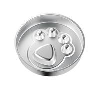 Slow Feeder Dog Bowl Stainless Steels Mazes Bowl For Small Breeds Antis-Slip Base Grade Food Dish To Slow Eating Food Dish For Fast Eater