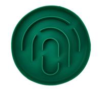 Slow Feeder Dog Bowl - Wet Dry Slower Maker Puppy Food | Slow Eating Cat Bowl | Shallow Silicone Cat Bowl | Healthy Food Round Dish For Fromag