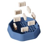 Slow Feeder Dog Bowls - Anti Choking Feeding Dish Safe Healthy Eat, Non Slip Pet Bowl with Spiral Design to Prevent Gulping, Interactive Eating Feeder for Small Medium Large Dogs and Cats, Multicolor