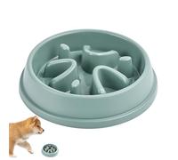 Slow Feeder Dog Bowls - Anti Gulping Puzzle Design, Non Slip Food Tray | Healthy Eating Training Bowl, Durable Feeding System For Indoor Home Mealtime Improvement During Pet Digestion Care