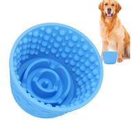 Slow Feeder Dog Bowls, Anti-Slip Interactive Dog Feeder Bowl, Slow Feeder Dog Bowl, Cat Bowl for Small Breeds, Medium Large Breeds, Anti-Gulping Bowl, Healthy Eating Dog Bowl, Bloat Stop Food Bowl