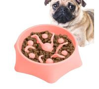Slow Feeder Dog Bowls Bloat Stop Maze Dog Dishes - Non-Slip Slow Eating Dishes Anti Bloat Puppy Pet Promotes Healthy Diet and Slow Digestion