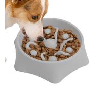 Slow Feeder Dog Bowls Bloat Stop Maze Dog Dishes - Non-Slip Slow Eating Dishes Anti Bloat Puppy Pet Promotes Healthy Diet and Slow Digestion