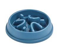 Slow Feeder Dog Bowls - cat slow feeder maze bowl, raised pet feeding plate | durable obstacle food dispenser tray, anti-choke dog dinner server, mindful eating trainer for indoor home use