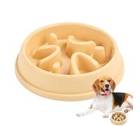 Slow Feeder Dog Bowls - cat slow feeder maze bowl, raised pet feeding plate | durable obstacle food dispenser tray, anti-choke dog dinner server, mindful eating trainer for indoor home use