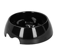 Slow Feeder Dog Bowls, Dog Bowls Interactive Feeding Slow Down Eating Anti Choking Feeding Food Bloat Stop Maze Dishes for All Breeds Pets (Black)