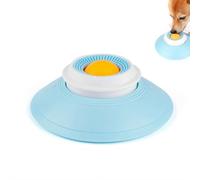 Slow Feeder Dog Bowls for Liquid Treat, Anti-Slip【Entertained Ball-in】 Bone Broth Dog Lick Bowl, 3/4 Cup Yogurt Pup Lick Toy for Dietary Supplement/Post-op Nutrition