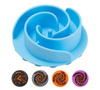 Slow Feeder Dog Bowls Insert, Animire Soft Silicone Slow Eating Dog Food Bowl for Small, Medium and Large Dogs, Compatible with Regular and Elevated Bowls