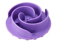 Slow Feeder Dog Bowls Insert, Bestalk Soft Silicone Slow Eating Feeder Insert with Suction Cups for Small, Medium and Large Dogs, Fit into Basic and Elevated Bowls