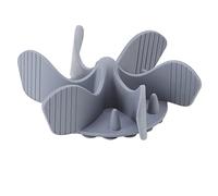 Slow Feeder Dog Bowls Insert Silicone Cuttable Slow Feeder Insert with Strong Suction Cups Base for Various Dog Bowls Easy Installation Safe for Pets