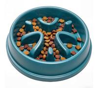 Slow Feeder Dog Bowls, Maze Lick Plate to Slow Down Eating for Fast Eaters | for puppy & cat, BPA free, durable, dishwasher safe, puzzle pattern, anxiety relief, not chew toy, dry wet raw frozen food