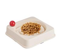 Slow Feeder Dog Bowls | Non-Slip Anti-Choking Interactive Pet Dish | Slow Down Eating Pet Food Bowls,for Dorm Apartment Bedroom Living Room Balcony