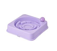Slow Feeder Dog Bowls - Non-Slip Compact Slow Feeder for Dogs and Cats to Curb Fast Eating