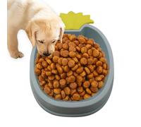 Slow Feeder Dog Bowls, Pineapple Design Kitty Slow Feeder Cat Bowl, Fun Non-Slip Dog Puzzle FeederFor Wet Or Dry Food