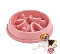 Slow Feeder Dog Bowls - Portion Control Puzzle Feeder, Non Skid Eating Base | Cat Dog Eating Dish Structure, Home Food Organizer For Healthy Pet Routine During Slow Mealtime And Digestion Training