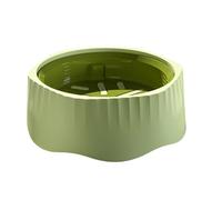 Slow Feeder Dog Bowls Preventing Choking Slow Eating Bowls Large Breed Anti-Gulping Pet Slower Food Feeding Bowls - Green two
