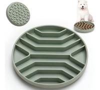 Slow Feeder Dog Bowls Silicone Maze Food Bowl Feeders Pet Puzzle Lick Mat to Slow Down Eating for Small Breed Size Dogs