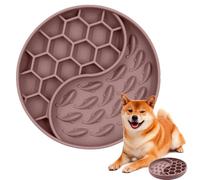 Slow Feeder Dog Bowls Silicone Puzzle Suction Cup Dish