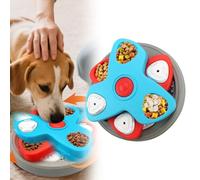 Slow Feeder Dog Bowls, Suction Cup Food Dispenser, Dog Bowl Slow Feeder, Senior Dog Gulping Trainer, Mental Stimulation Toy, Licking Boredom Relief, Indoor Outdoor Pet Feeding (A)