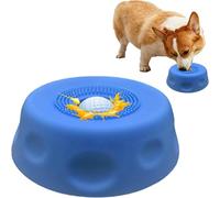 Slow Feeder Dog Liquid Licking Bowl with Rolling Ball, Pet Feeder for Bone Broth, Interactive Licky Mats, Lightweight Feeding Tool, Portable Pet Supplies, Enrichment Toy for Small Medium Dogs and Cats