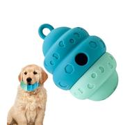 Slow Feeder Dog Toy - Dog Feeder - Interactive Dogs Feeders - Snuffle Game Silicone Teething Puzzle For Pets, Foraging Chewing Crate Training Boredom Treat Dispenser For Hot Weather Puppy